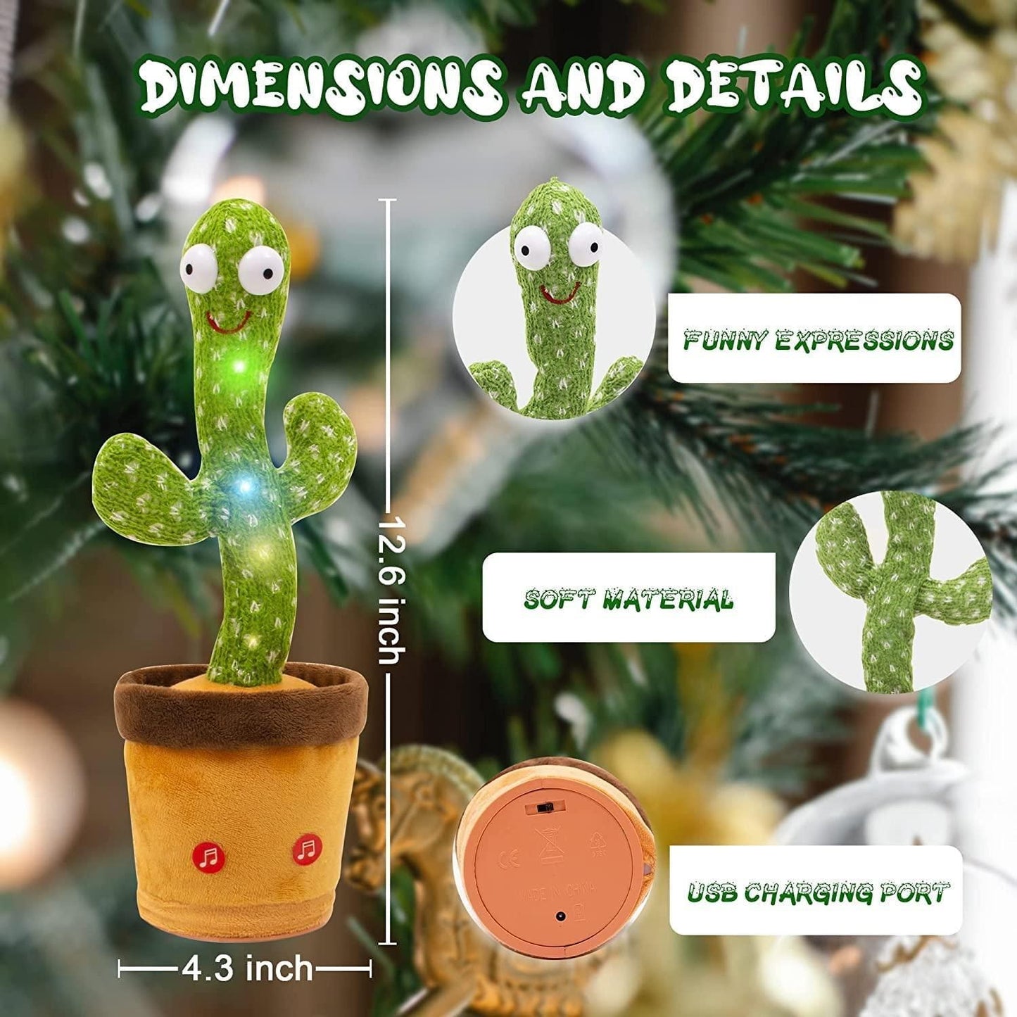 Fun Dancing Cactus Toy: Perfect for Kids