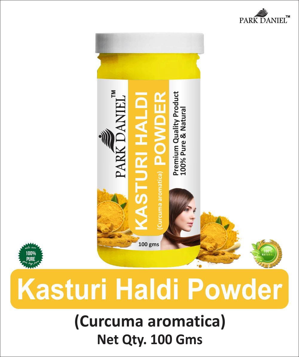 Park Daniel Amba Haldi Powder & Kasturi Haldi Powder Combo pack of 2 Jars of 100 gms(200 gms)